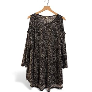 Cato - Cold Shoulder High Low Blouse